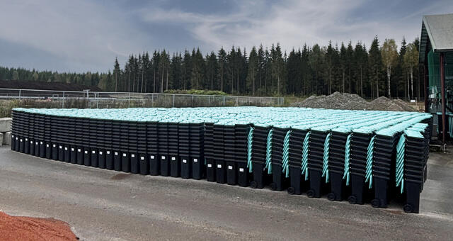 ØRAS avfallsbeholdere